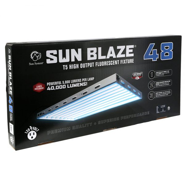 15sunblazet5481 - sun blaze t5 ho 48" 8 lmp