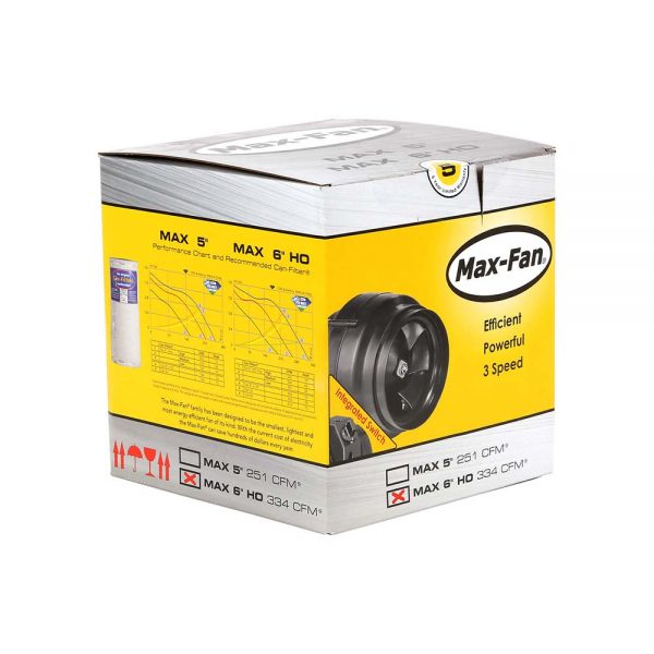 Can-fan max fan 6"334 cfm