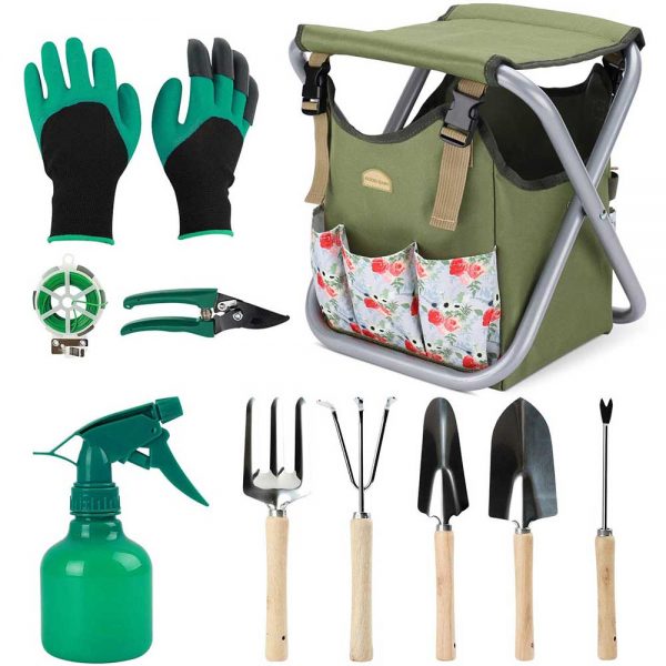 Good gain tool set w/stool