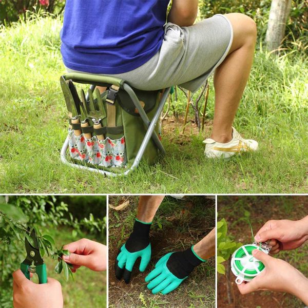 Good gain tool set w/stool - image 6