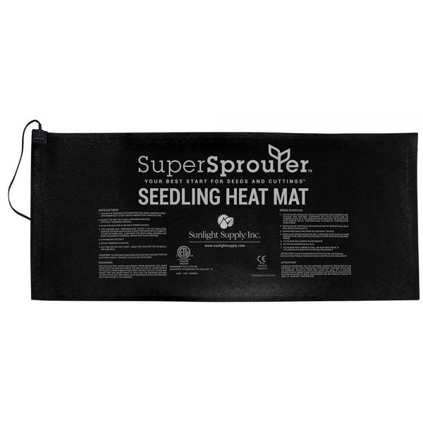 256supersprouterseedlingmat3 - 4 tray heating mat
