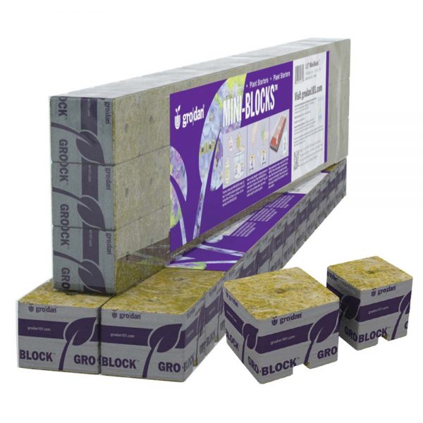 Grodan starter cubes