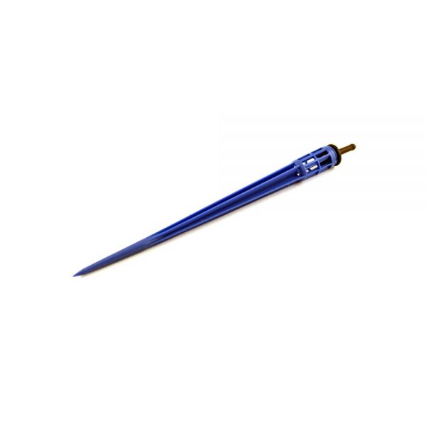 377hydrostakeblue - hydro flow dripper stake blue