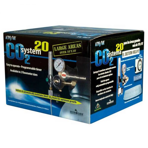 Active air c02 reg w/timer