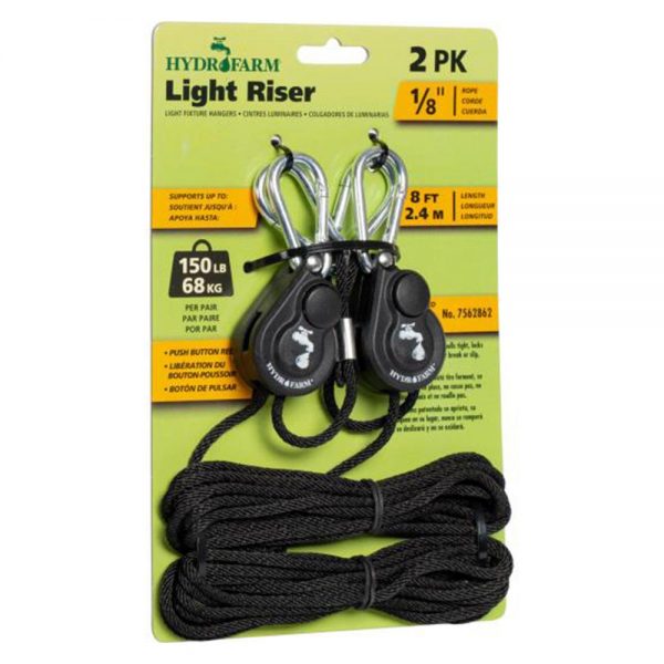 Hydrofarm light risers
