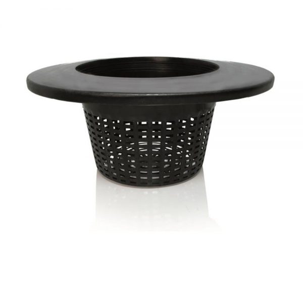 Wide lip bucket basket 8"