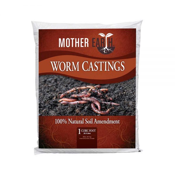 Mother earth worm casting 1cf