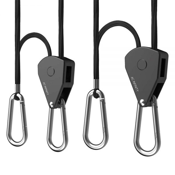 Ac infinity ratchet hooks