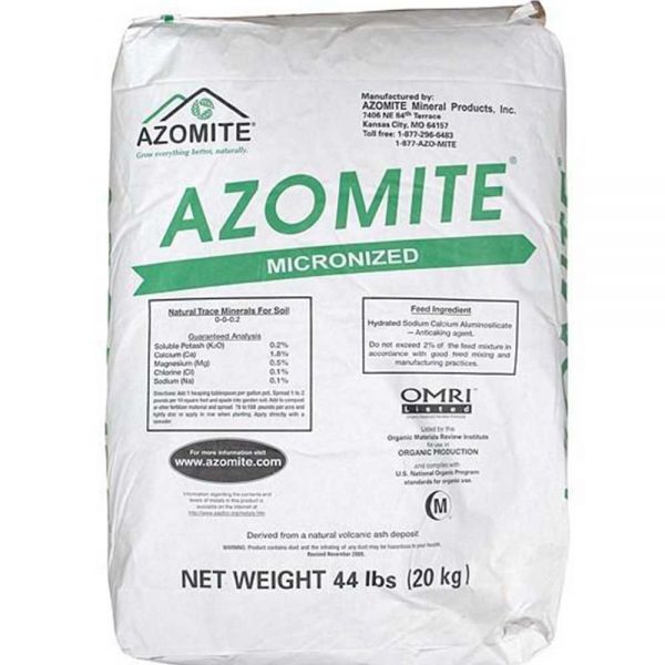 Azomite - azomite 22lb