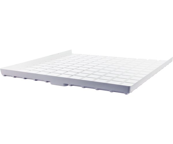 Aain65m 1 - active aqua infinity tray end, white, 5'x6. 5' minus (-)