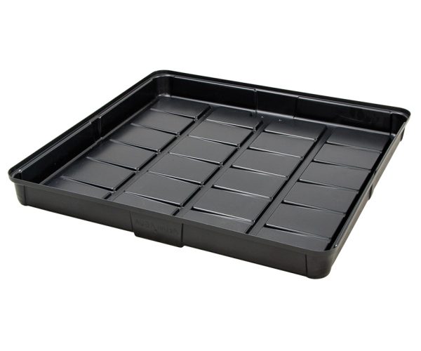 Active aqua low rise flood table, black, 3' x 3'
