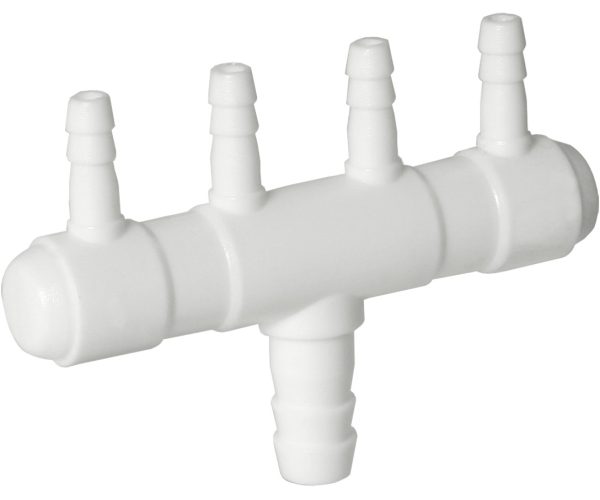 Active aqua 4-outlet plastic air manifold