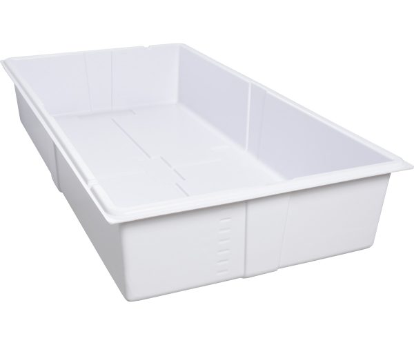 Active aqua premium deep flood table, white, 2' x 4'