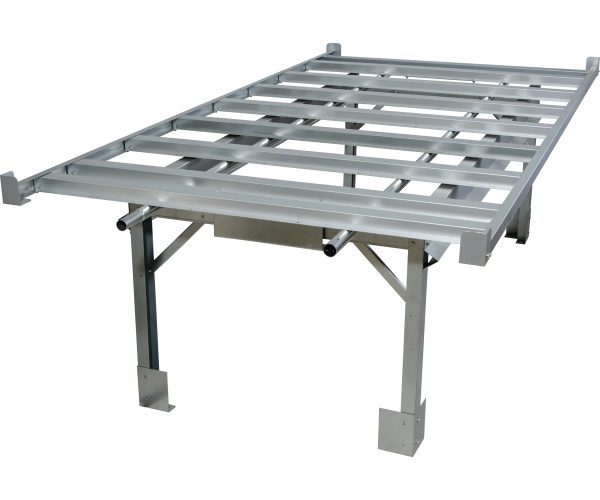 Aarbk48 1 - active aqua 4' x 8' rolling bench system