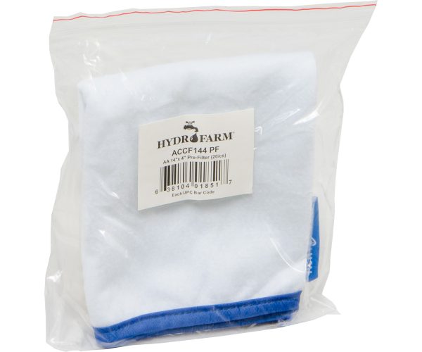 Active air pre-filter for accf144, 4" x 14"