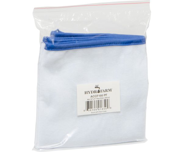 Active air pre-filter for accf166, 6" x 16"
