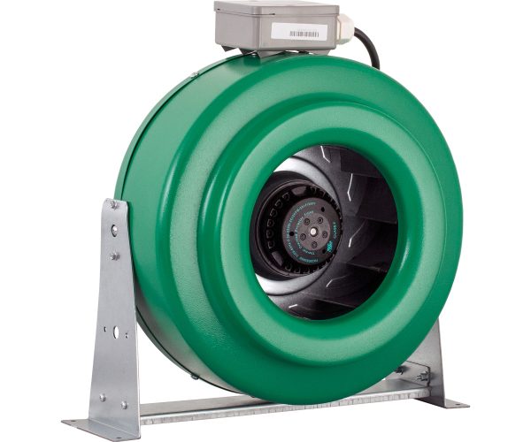 Acdf10 1 - active air 10" inline duct fan, 760 cfm
