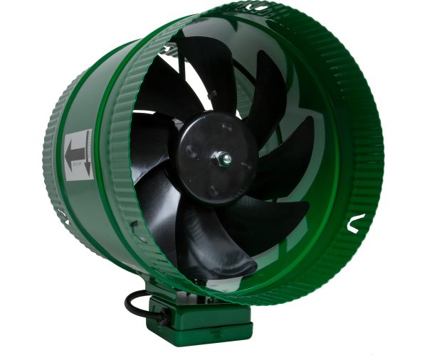 Acfb10 1 - active air 10" inline booster fan, 661 cfm