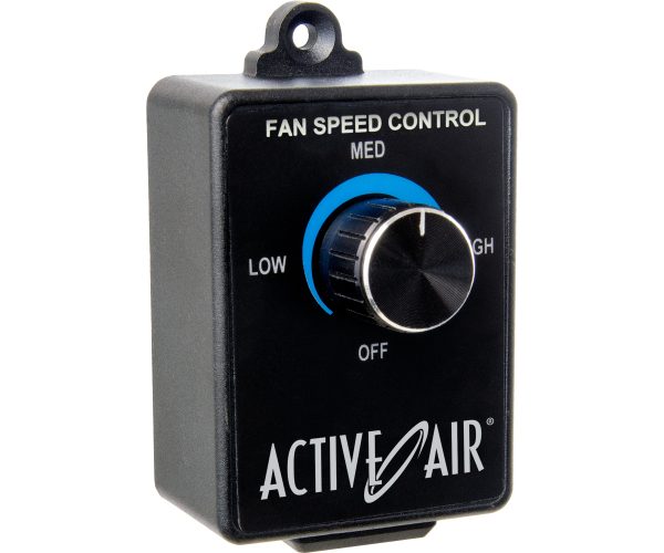 Active air duct fan speed adjuster