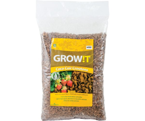 Grow! T coco croutons, 28 l bag