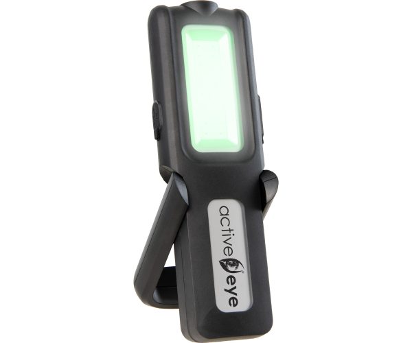 Active eye green led worklight/flashlight