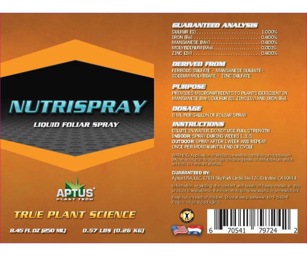 Aptus nutrispray, 250 ml