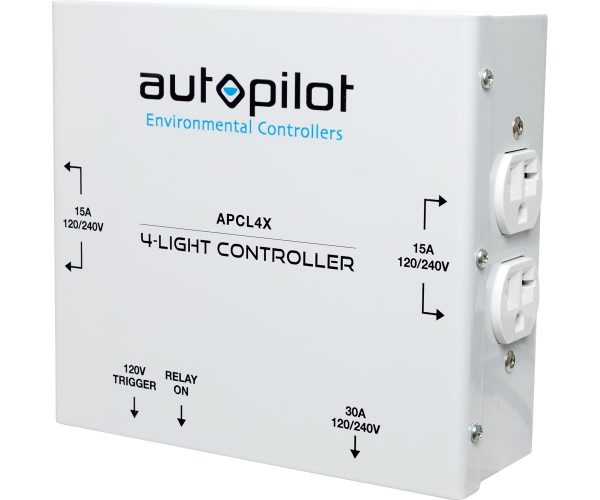Apcl4x 1 - autopilot 4-light high power hid controller, 4000w (120/240v) 30a x-plug