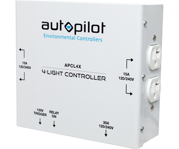 Autopilot 4-light high power hid controller, 4000w (120/240v) 30a x-plug