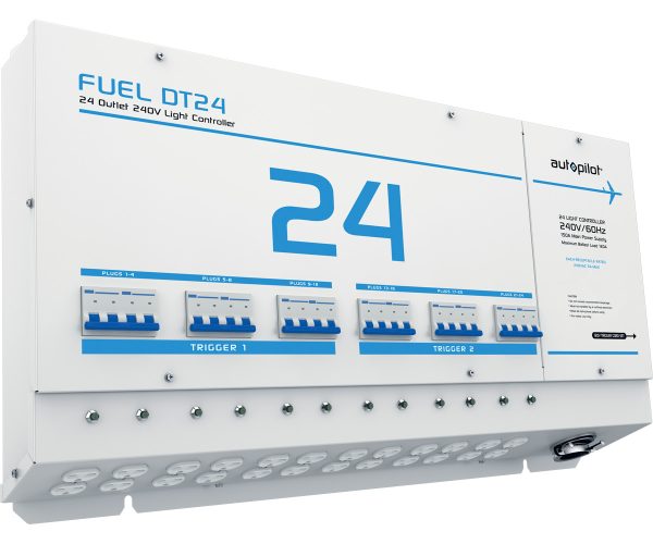 Apt0242 1 - fuel dt24 light controller, 24 outlet, 240v with dual triggers