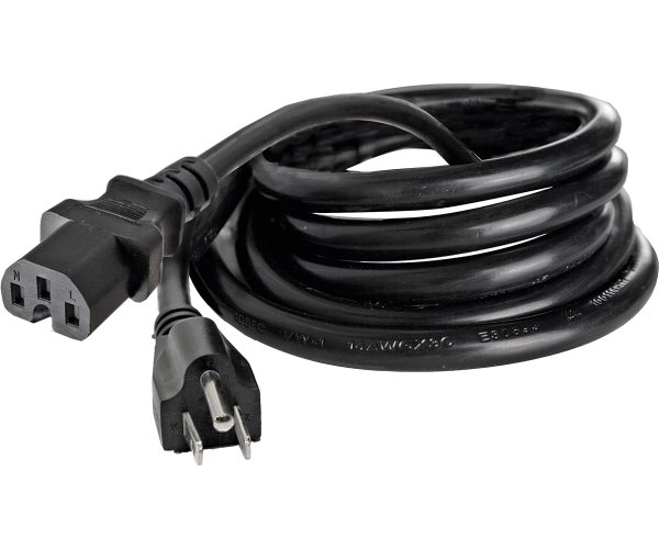 Notched ballast power cord, 8', 120v, awg 14/3