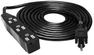 Bacde12025 1 - extension cord, 120v, 25'