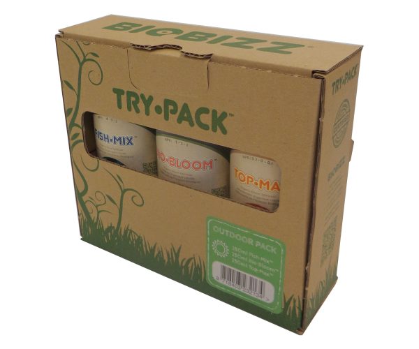 Biobizz try-pack outdoor, pack of 3 (250 ml ea)