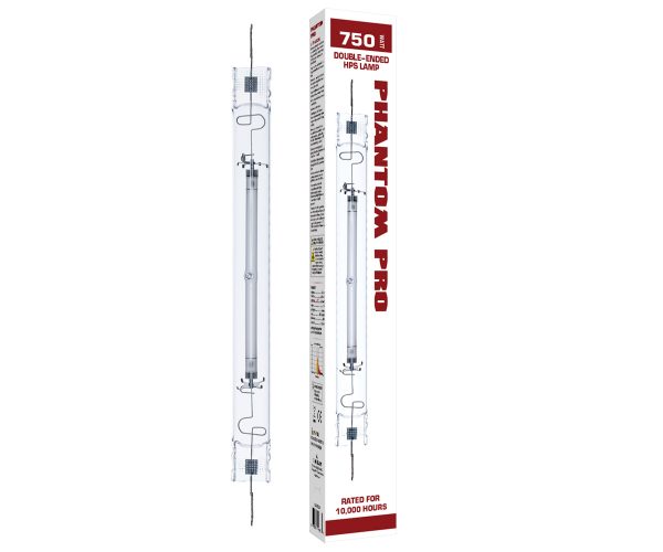 Phantom pro double-ended high pressure sodium (hps) lamp, 750w