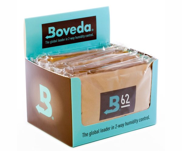 Boveda 62% rh, 67 grams, pack of 12
