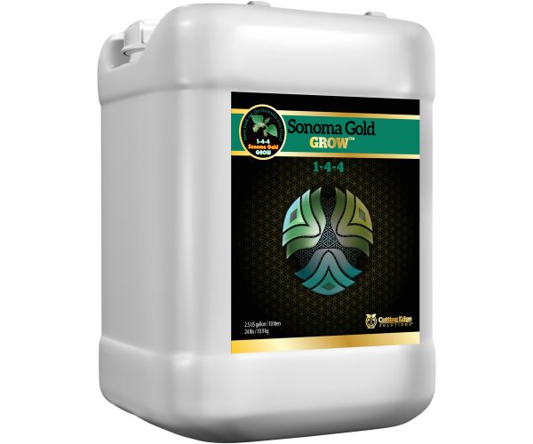 Cutting edge solutions sonoma gold grow, 2. 5 gal