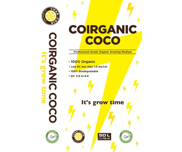 Char coir coirganic coco, 50 l