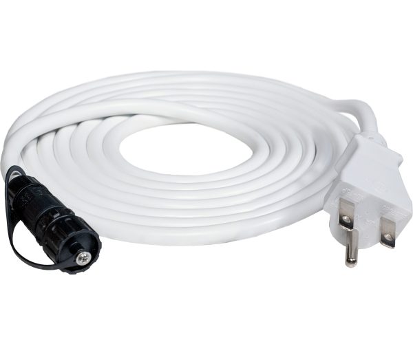 Chm108215w 1 - photobio vp white cable harness, 18awg, 208-240v, 6-15p, 10'