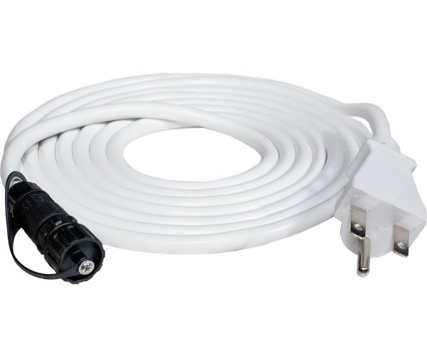 Photobio vp white cable harness, 18awg, 208-240v, 6-15p, 10'