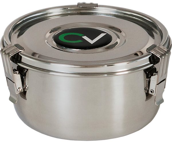 Cvault large humidity curing storage container, 4. 75" x 2. 25"
