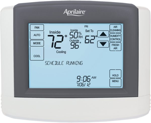 Dh58820 1 - anden by aprilaire touchscreen wi-fi automation thermostat iaq solution