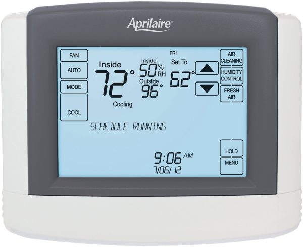 Anden by aprilaire touchscreen wi-fi automation thermostat iaq solution