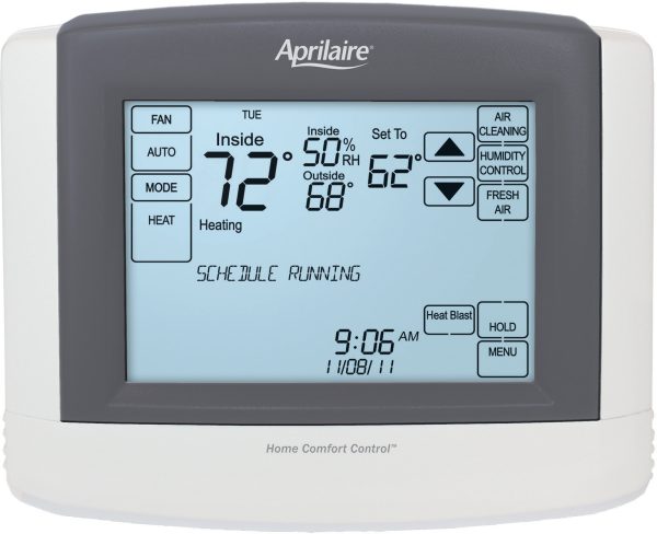 Anden by aprilaire touchscreen wi-fi automation iaq thermostat