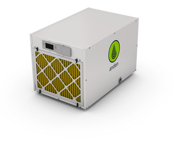 Anden grow-optimized industrial dehumidifier, 210 pints/day 240v
