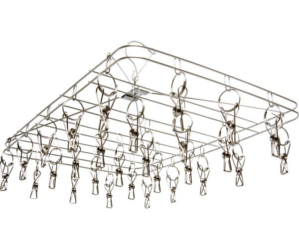 Dr28hang 1 - stack! T 28 clip stainless steel drying rack