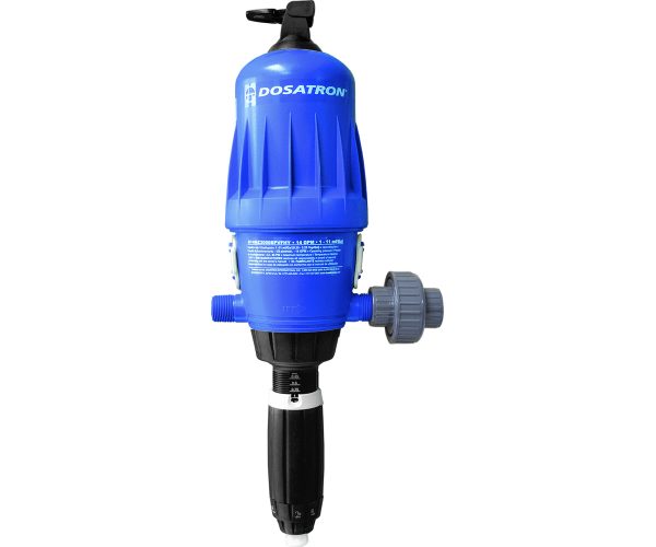 Dosatron water powered doser 14gpm with kalrez seals for paa, 1. 25 to 11 ml per gal