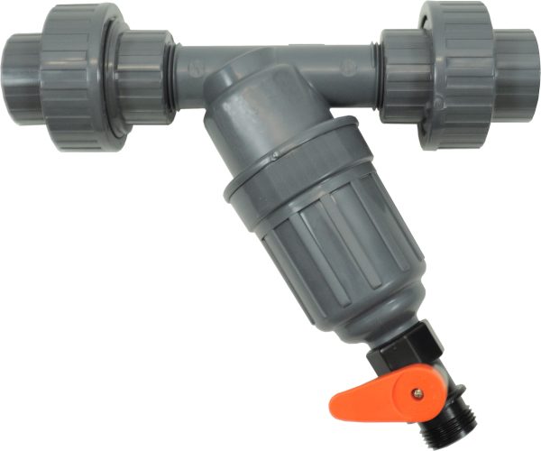 Dilution solutions 3/4 in filter kit with unions, 200 mesh/80 micron