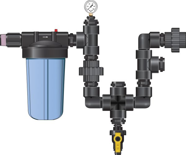 Dilution solutions hi-flo (nds) kit, no-monitor, 1. 5 in