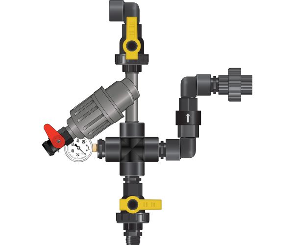 Dilution solutions nutrient delivery system (nds) dab booster starter kit, 3/4 in