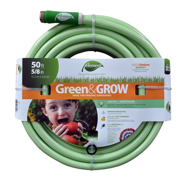 Element green & grow garden hose 50'