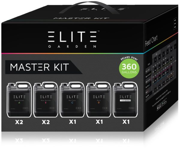 En60154 1 - elite garden nutrients master kit - a hydrofarm exclusive!